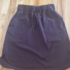 Lululemon dark purple skirt